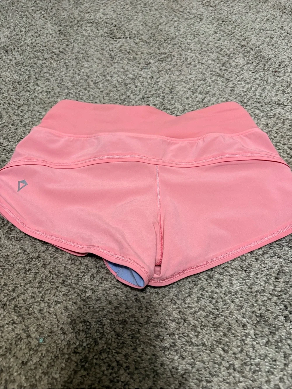 ivivva by Lululemon size 8 underwater speedy shorts reversible swimwear